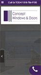 Mobile Screenshot of conceptwindoors.com